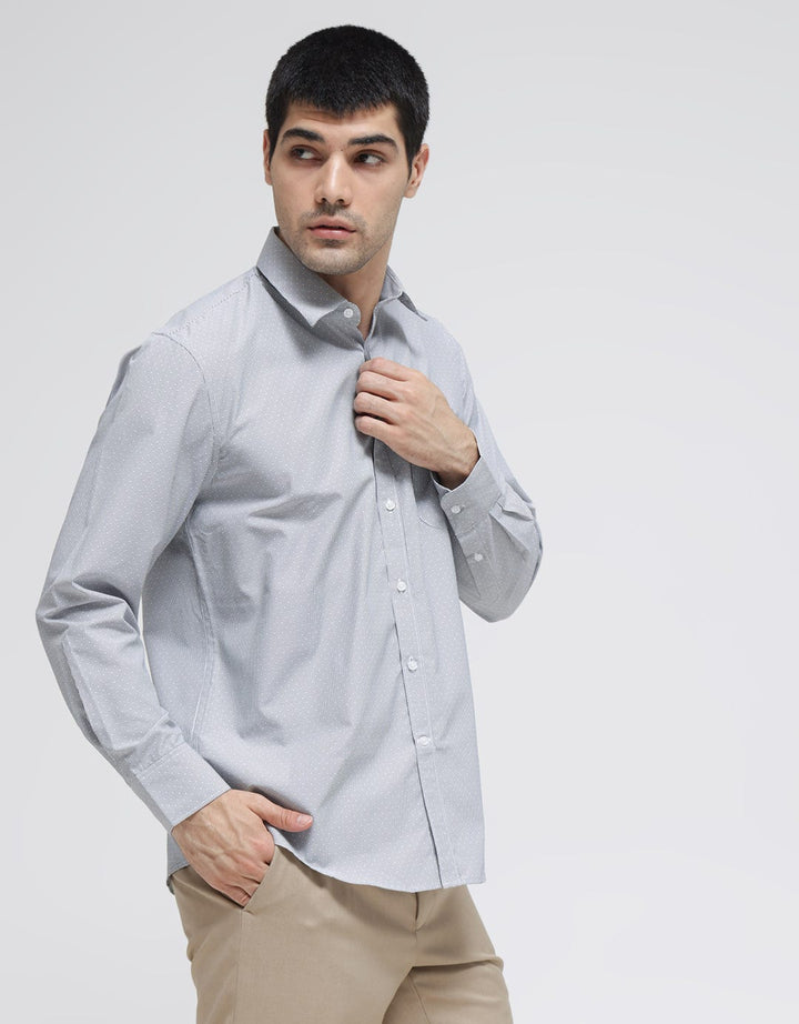 Cole Long Sleeve Shirt Regular Texture