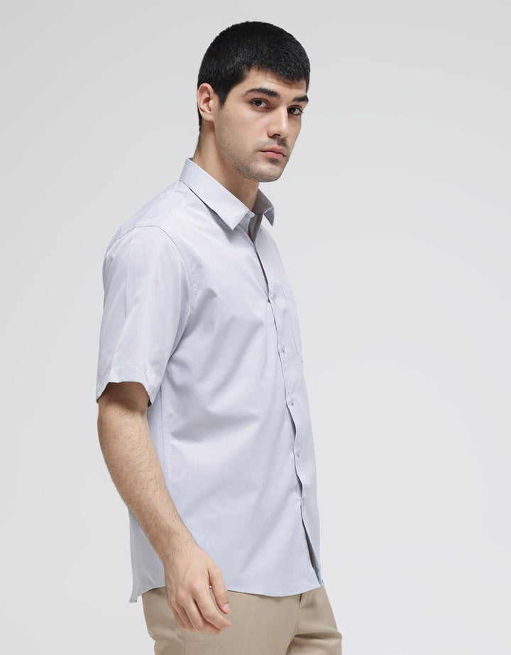 Cole textured Wajik Kemeja Formal Pria