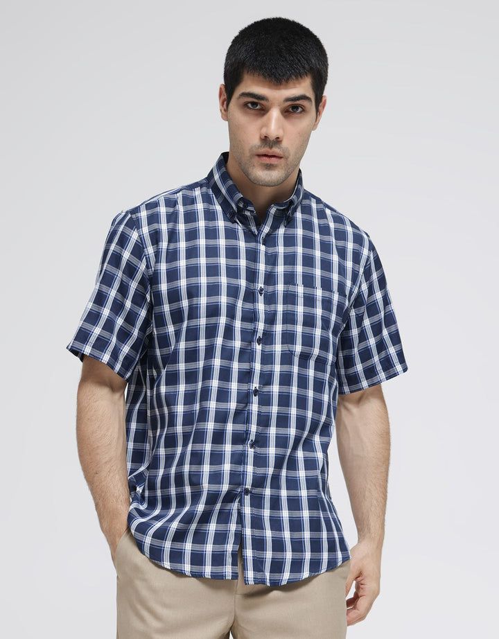Cole Short Sleeve Shirt Regular Checks