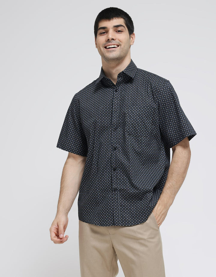 Cole Print Detail Men's Regular Shirt