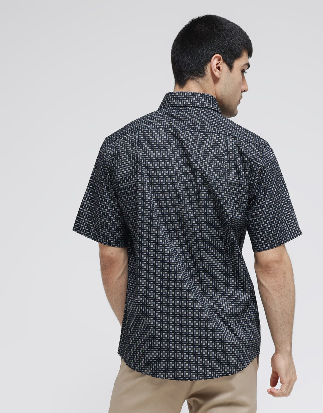 Cole Print Detail Men's Regular Shirt