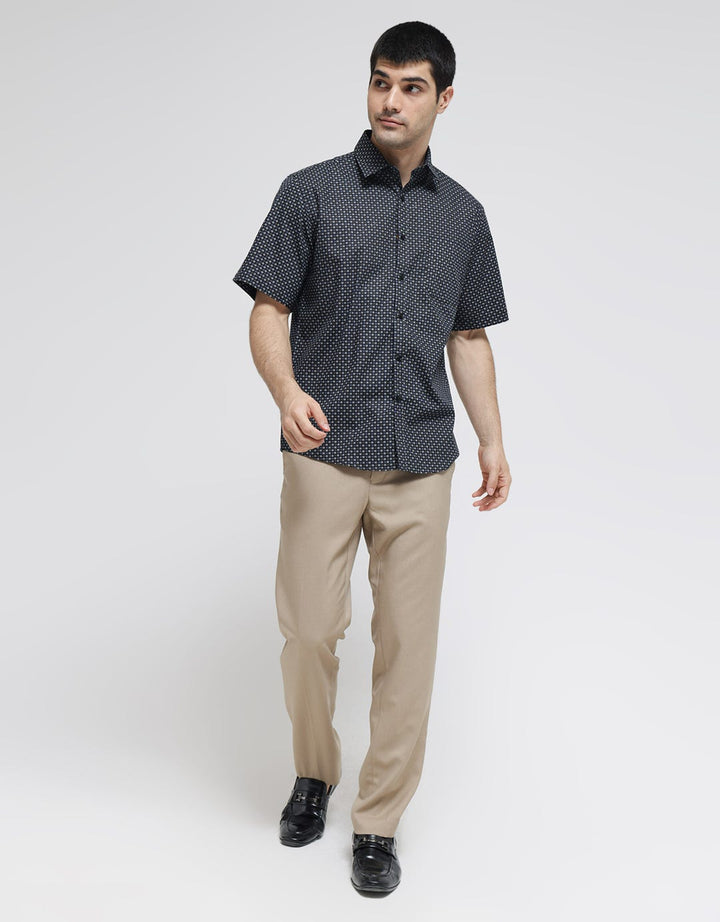 Cole Print Detail Men's Regular Shirt