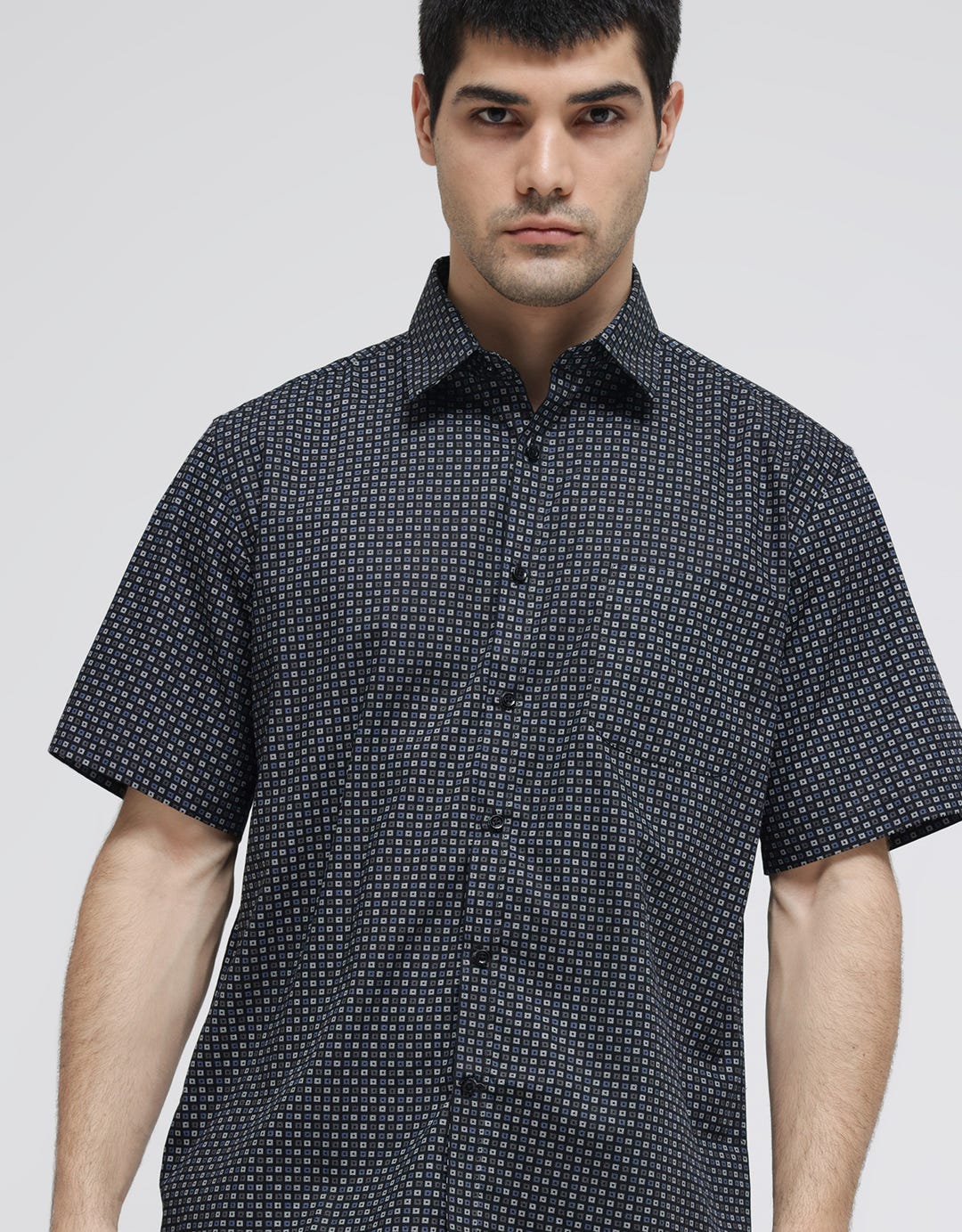 Cole Print Detail Men's Regular Shirt