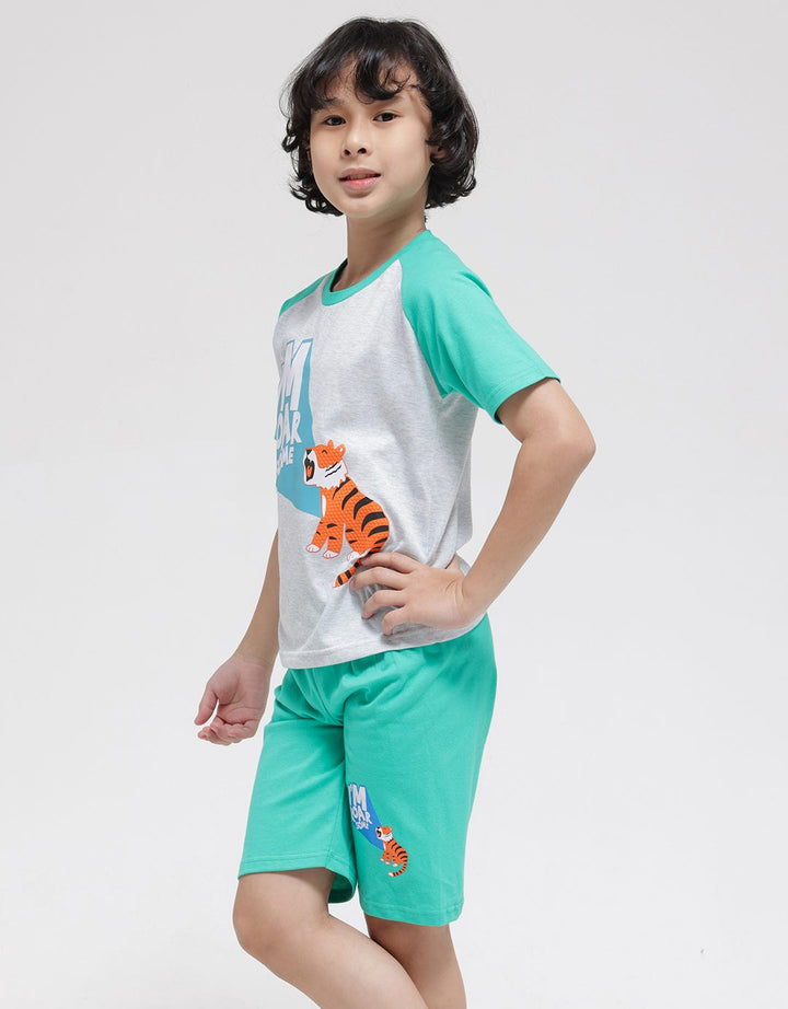 Little M Top-Bottom Set T-Shirt Im Roar