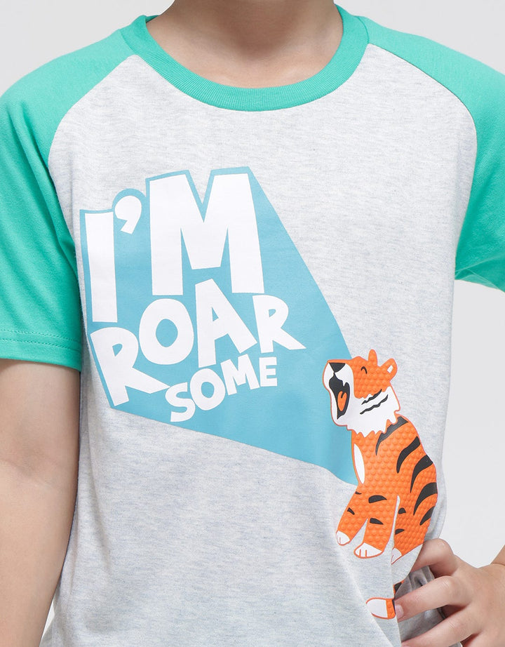 Little M Top-Bottom Set T-Shirt Im Roar