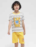 Little M Top-Bottom Set T-Shirt Exploring