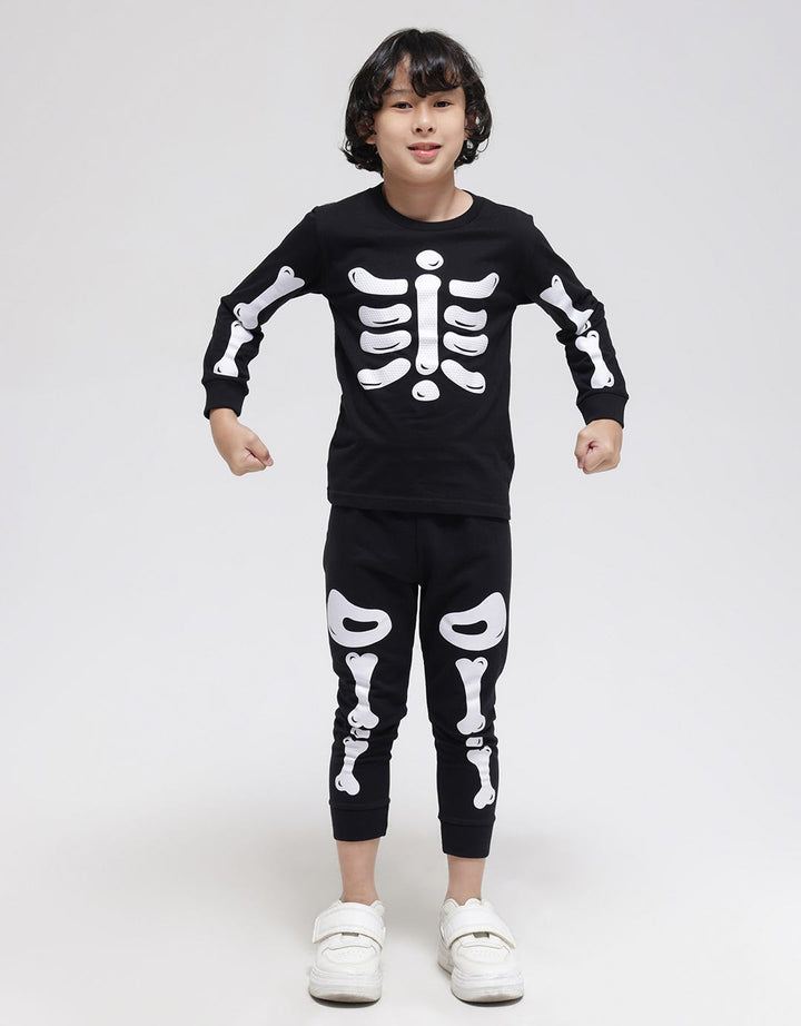 Little M Jogger Terry Tengkorak Halow6