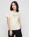 Nevada Cant Stop Think About It Kaos Wanita