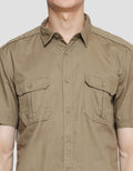 Gabs Safari Pocket Kemeja Casual Pria