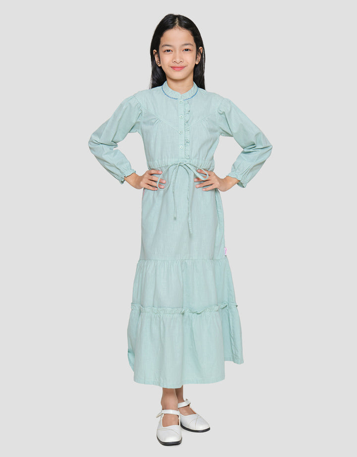 Cardinal Kids Girl Drawstring Detail Gamis Anak Perempuan