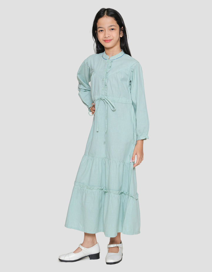 Cardinal Kids Girl Drawstring Detail Gamis Anak Perempuan