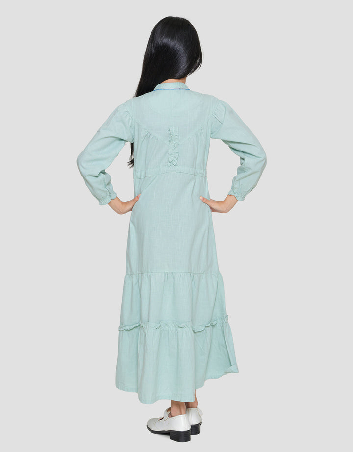 Cardinal Kids Girl Drawstring Detail Gamis Anak Perempuan
