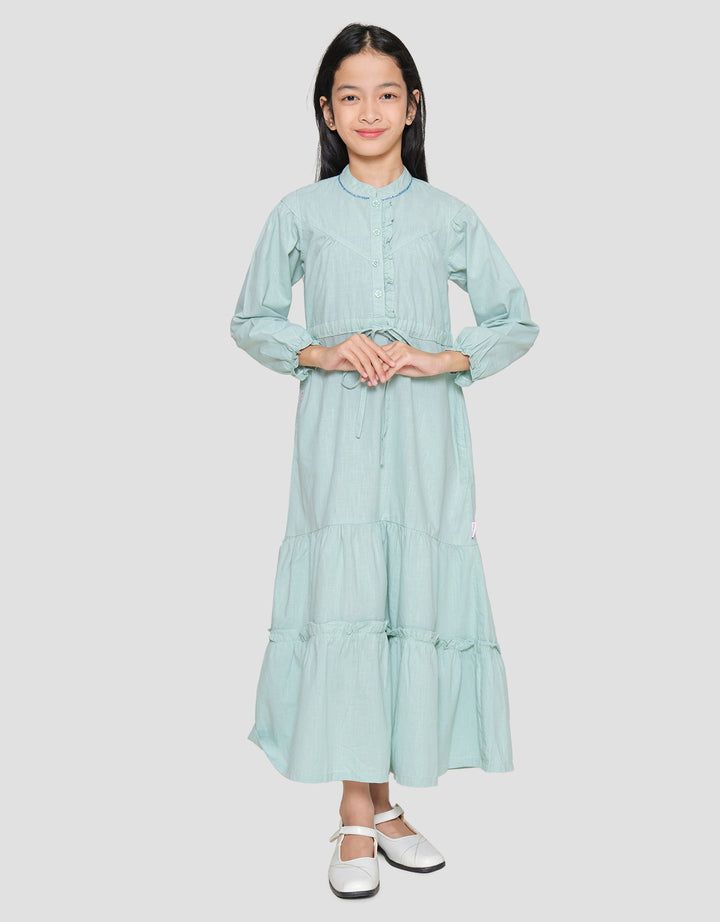 Cardinal Kids Girl Drawstring Detail Gamis Anak Perempuan