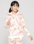 Sero Flower Hoodie Jaket Anak Perempuan