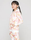 Sero Flower Hoodie Jaket Anak Perempuan