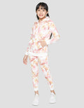 Sero Flower Hoodie Jaket Anak Perempuan