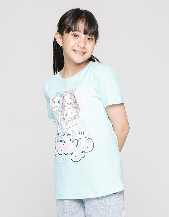 Aero Nonik Tokyo Kaos Anak Perempuan