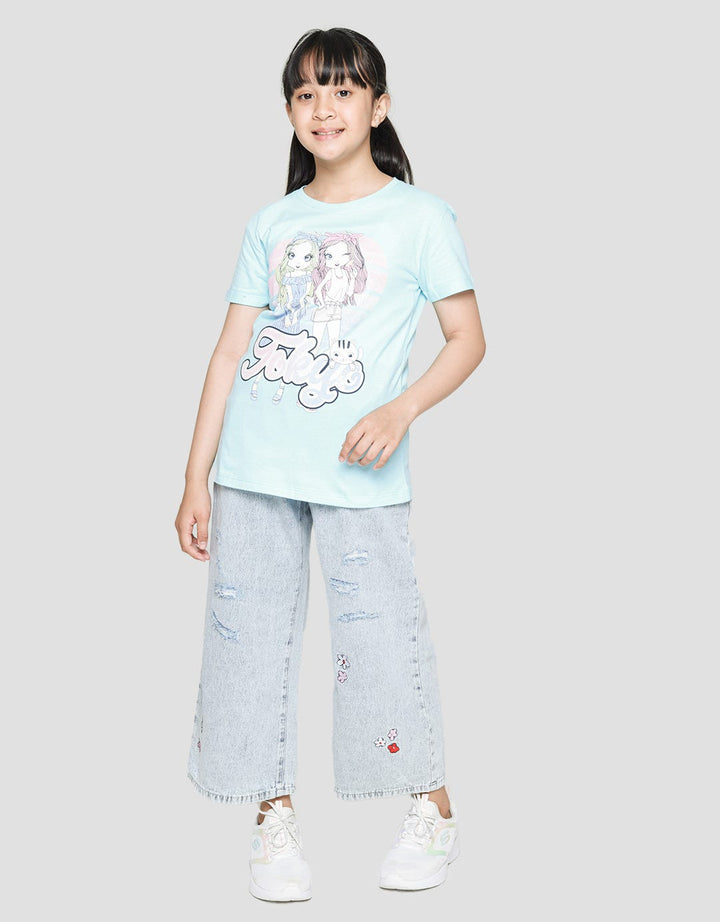 Aero Nonik Tokyo Kaos Anak Perempuan