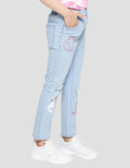 Aero Cat Giraffe Girls Denim Pants