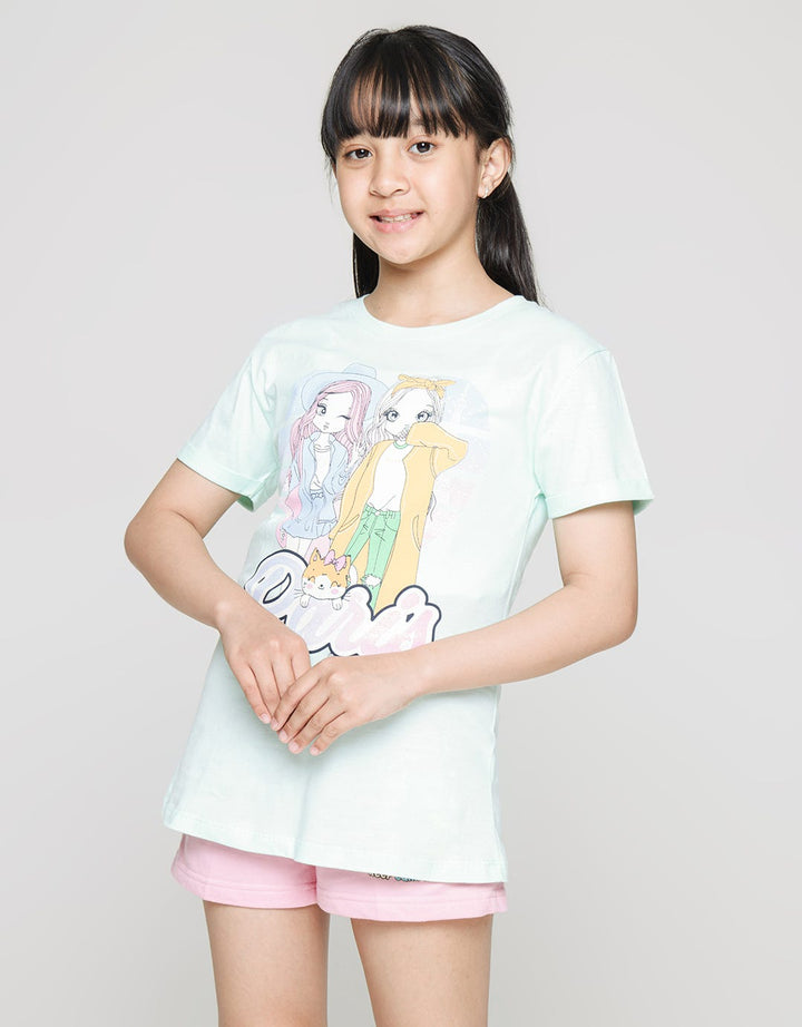 Aero Nonik Paris Kaos Anak Perempuan