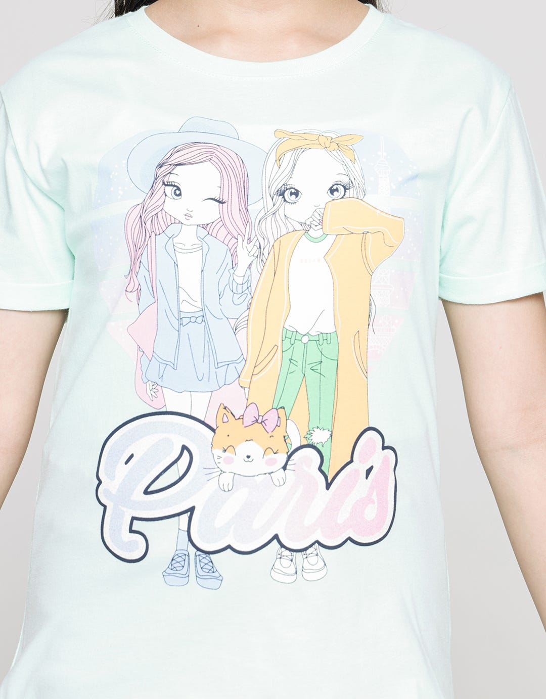 Aero Nonik Paris Kaos Anak Perempuan
