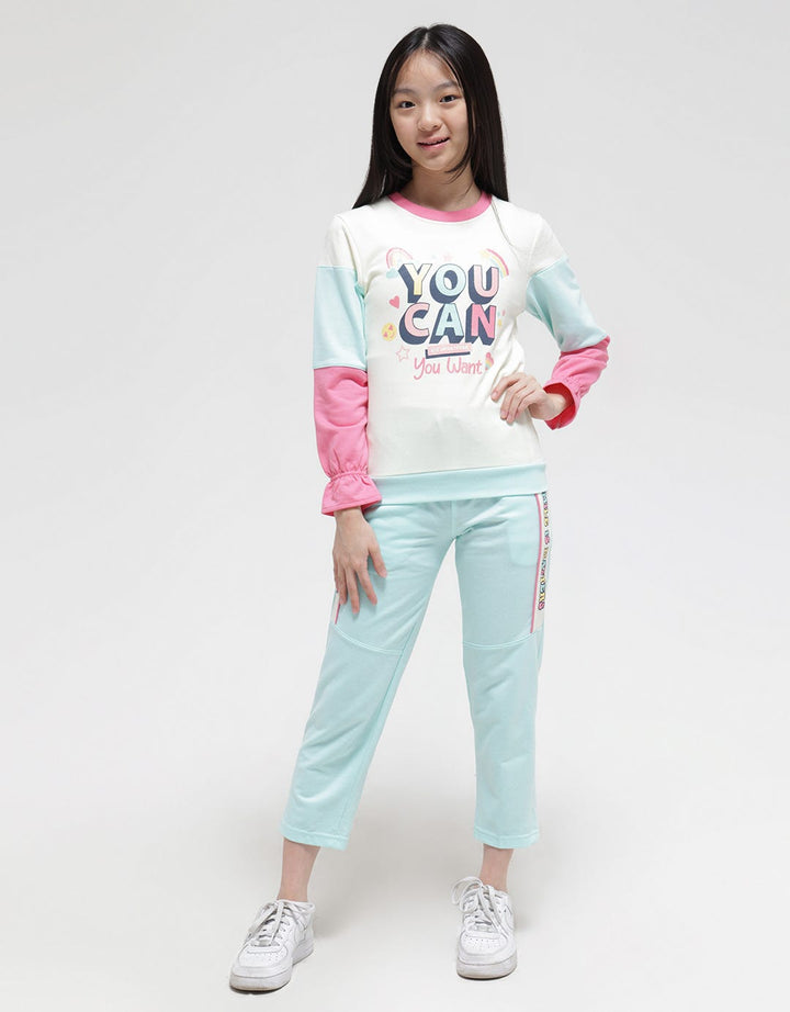 Aero You Can Print Jogger Anak Perempuan