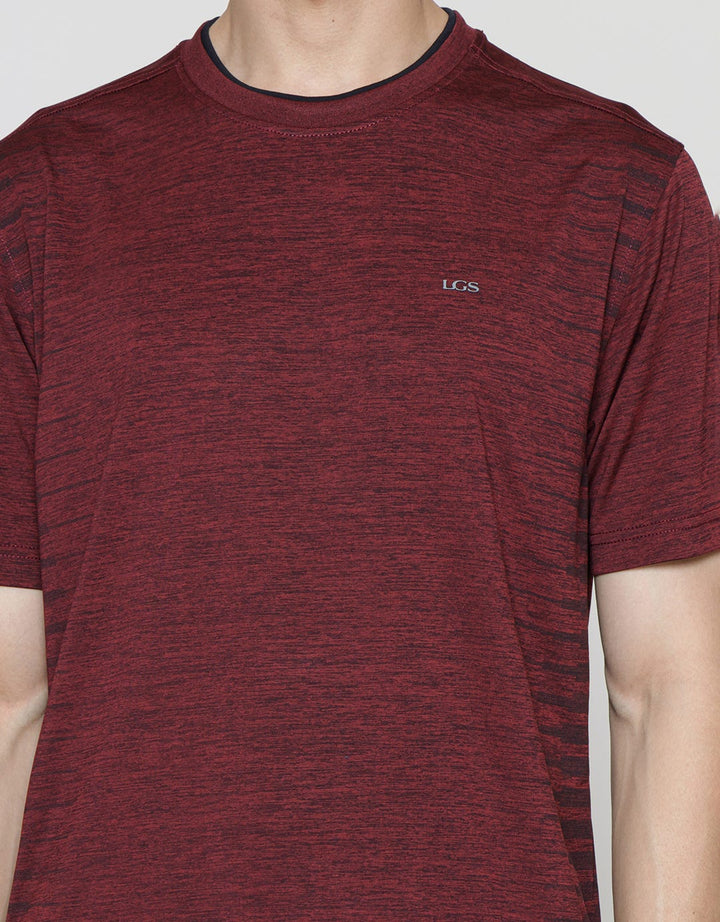 LGS Logo Print Men's Casual T-Shirt