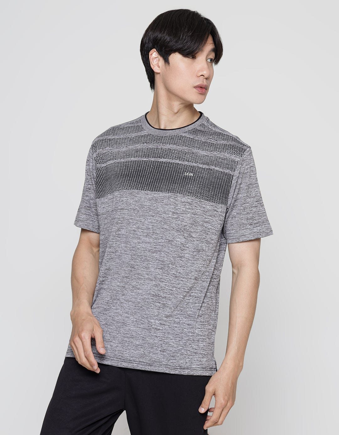 LGS Logo Print Men's Casual T-Shirt
