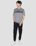 LGS Logo Print Men's Casual T-Shirt
