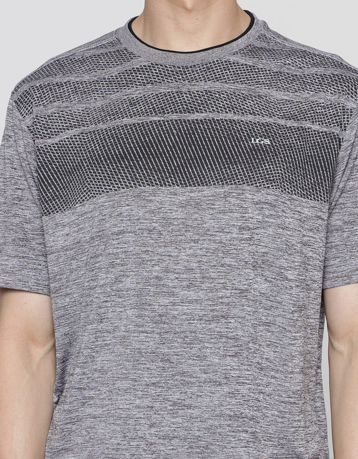 LGS Logo Print Men's Casual T-Shirt