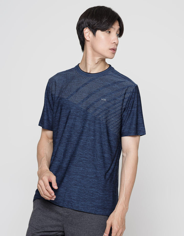LGS Logo Print Men's Casual T-Shirt