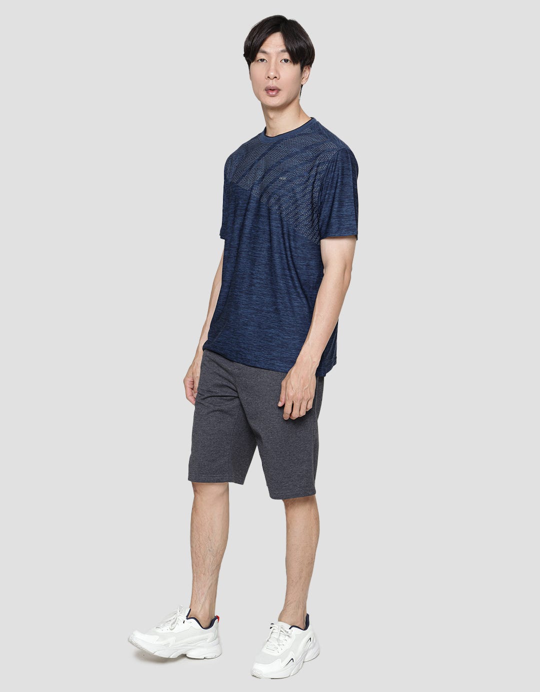 LGS Logo Print Men's Casual T-Shirt