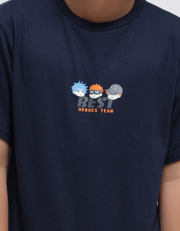 Nevada Best Three Character Kaos Anak Laki-laki