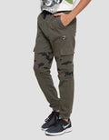 Aero Print Army Joger Kombinasi Anak Laki-Laki