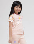Little M Meow Towel Kaos Anak Perempuan
