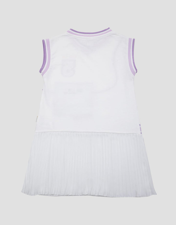 Little M Varsity Bae Midi Dress Anak Perempuan