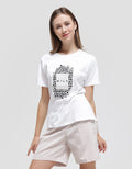 Details Animal Print Kaos Wanita