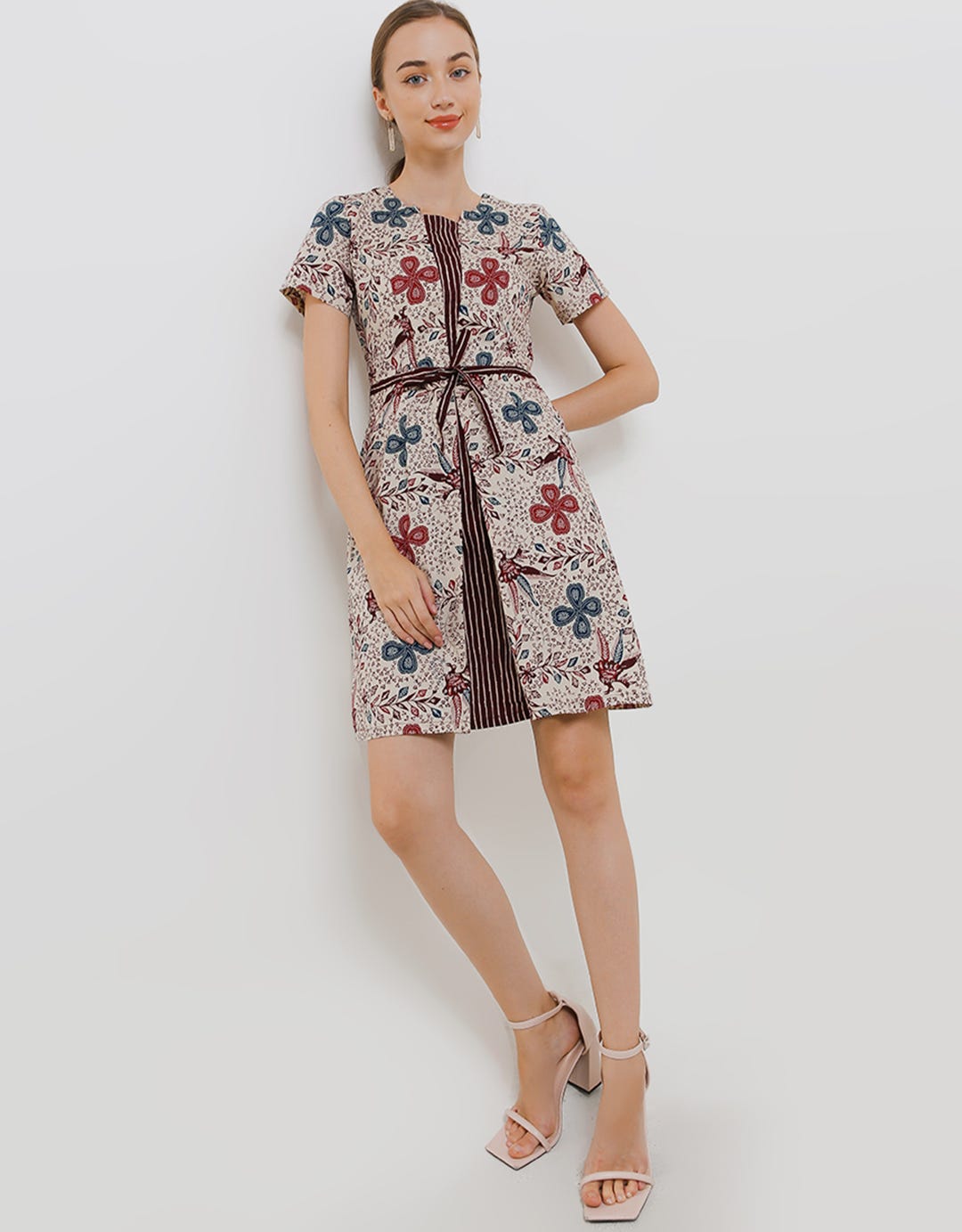 Arjuna Weda Sackdress Batik Tapak Dara Women's