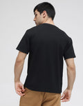 Details Texture Neck Embro Men's T-Shirt
