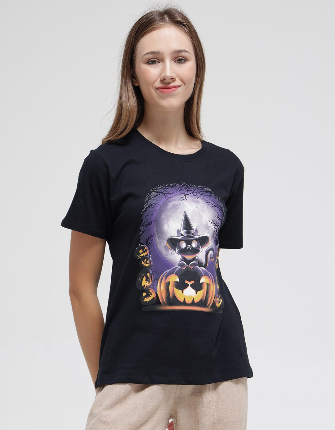 Nevada Halloween Cat Women's T-Shirt
