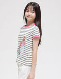 Disney Short Sleeve T-Shirt Print Standing Barbie