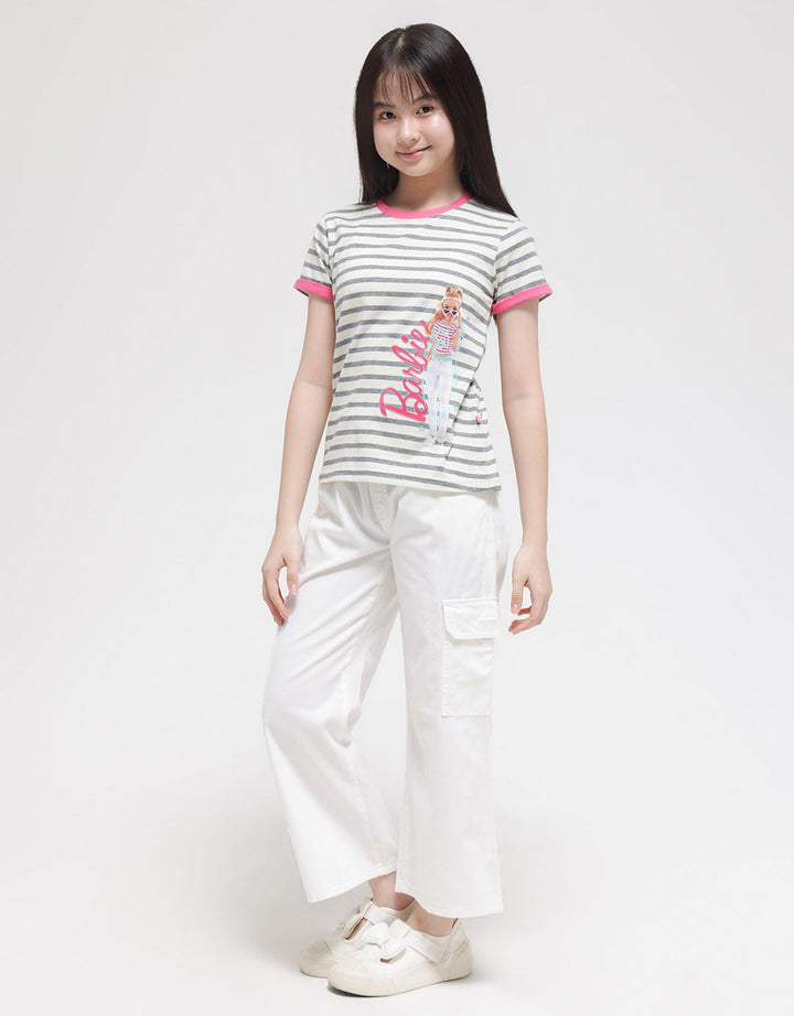 Disney Short Sleeve T-Shirt Print Standing Barbie