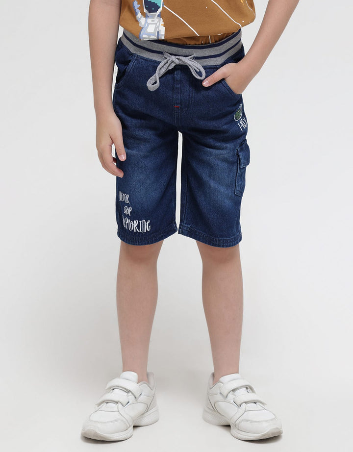 Little M Short Pants Denim Trex