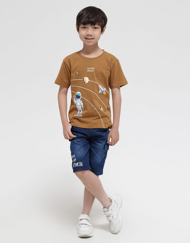 Little M Short Pants Denim Trex