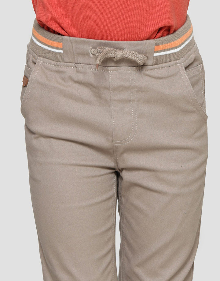 Little M Regular Rib Stretch Celana Woven Anak laki-laki