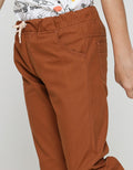 Little M Long Pants Woven Reguler Karet Kombinasi Kaki