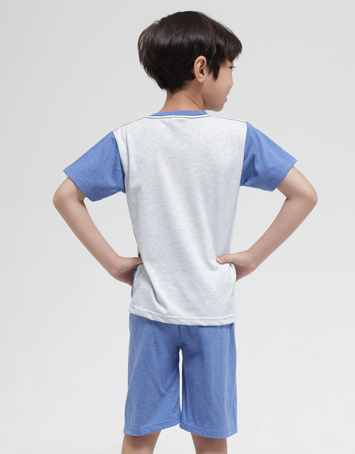 Little M Cut N Sewn Triceratops T-Shirt Set