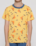 Little M Dino Print Set Pakaian Anak Laki-laki