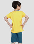 Little M Giraffe Baju Set Anak Laki-Laki
