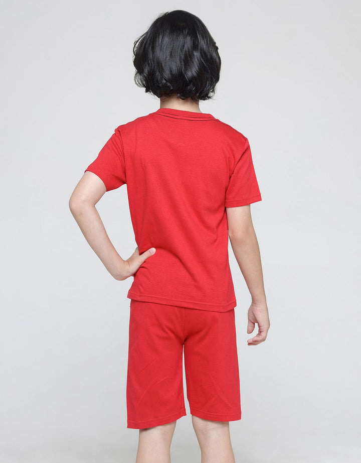 Little M Set T-Shirt Pants Xmas Santa